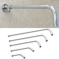 Stainless Steel Shower Head Extension Arm Wall Mounted Tube Rainfall Shower Head Arm for Bathroom Home Accessories