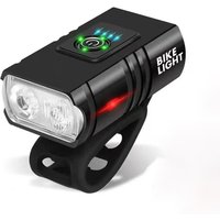 AliExpress NONE Bicycle Front 1000LM Light Bright Bike Led Flashlight Bicycle Lantern USB Rechargeable MTB Bike Rear Lamp for Cycling Headlight