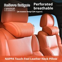 For JAECOO J5 J6 EV JAECOO J7 J8 2023-2025, Car Headrest Neck Support Seat Lumbar Cushion Adjustable Soft Neck Pillow Waist pad