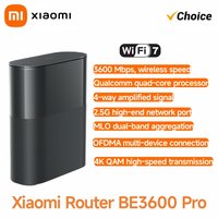 XIAOMI BE3600 Pro Router WiFi 7 High Speed 3570Mbps Qualcomm Quad Core Gaming Accelerator Mesh System Whole Home Coverage 2.5G