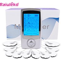 16 Modes Electrical Tens Full Body Massage Muscle Stimulator Pain Relief EMS Acupuncture Pulse Digital Therapy Slimming Massager