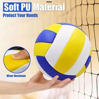Size 5 Volleyball Professional Training Match Game Ball PU Soft Inflatable Waterproof For Beach Outdoor Indoor Practice Ball