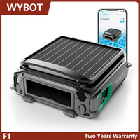 Skimmer Robot Solar Pool Cleaner with 7L Large Filter Basket, APP Control, 5200mAh Battery, Smart Obstacle Avoidance, LED Light