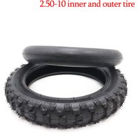 AliExpress NONE 2.50-10 Tire Out Tyre Inner Tube 10inch Tires 10' For Motorcycle Motocross Dirt Pit Bike