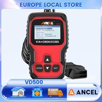 Ancel Vd500 Car Diagnostic Tool for Vw Audi Skoda Seat Obd2 Scanner Read Clear Codes Engine Abs, Ship from France