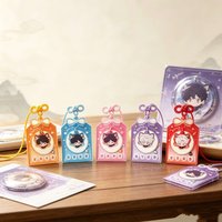 Game Love and Deepspace Acrylic Keychain Xavier Zayne Rafayel Sylus Colored Window Pendant Cute Decoration Backpack Pendant