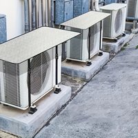 Silver Waterproof Air Conditioner Sunshade, Durable Design for Use InMultipleScenarios Suitable for Outdoor Furniture Protection