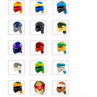 Ninja Headband Mask 40925pb 4910pb 5999pb01 Helmet Accessories Toy Building Blocks Magnetic Tiles Plastic Models