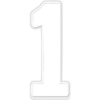 Large Size Warm White LED Neon Numbers Sign 76cm/100cm Stand up & Wall Mounted for Birthday Wedding Celebration Party Decor