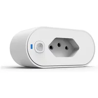 TNCE Tuya Brazil Plug 16/20A wifi, zigbee3.0 socket Power Monitor, Type N outlet adapter, Smart life APP,Voice Google Home Alexa