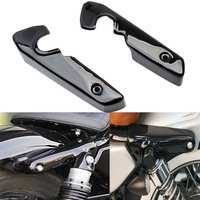 Gloss Black Motorcycle Short Rear Fender Mudguard Support Bracket For Harley Sportsters XL883 1200 72 48 Nightster SuperLow