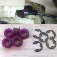 For Mazda 3 6 Bushing Fix Automatic Transmission Shift Shifter Cable Linkage Repair Kit 2004 2005 2006 2007 2008 2009 - 2017