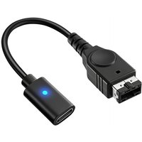With LED Indicator Light Power Supply Wire Game Console Cord USB Type C Charging Cable For GBA SP Game Boy Advance