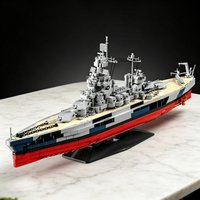 2326Pcs Moc Assembly Model Battleship Building Block Toys Boys and Kidsren Gifts Adult Birthday Gifts