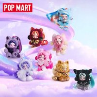 POP MART SKULLPANDA x My Little Pony Series Plush Doll Pendant Blind Box Toys Anime Action Figure Surprise Mystery Box Dolls