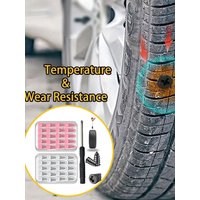 AliExpress NONE Vacuum Tire Puncture Repair Kit with Screwdriver & Storage Box Self-Service Plug & Patch for Car, Truck, Motorcycle, Bike Tire