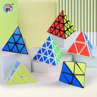 SENGSO Pyramid Cube 2x2 3x3 4x4 Special Cubo Sticker Magic Speed Cubu Profession Puzzle High Quality Kid's Fidget Toys
