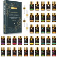 MAYJAM 35 Bottles Essential Oils Set For Humidifier Lavender Eucalyptus Vanilla Oregano Neroli Aroma Oil DIY Making Candle