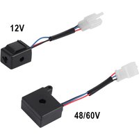 AliExpress NONE Electric Bicycle 48/60V LED Blinking Relay Turn Signal Flasher Three-wire 12V Blinking Led Lights Relay for E-bike Parts