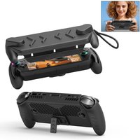 For JYS For ROG Ally/X TPU Handheld Protective Case Full Coverage With Top Cover Breathable And Adjustable Stand