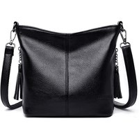 Einfarbige Damen-Einkaufstasche, hochwertiges Leder, Damen-Handtasche, 2023, Damen-Umhängetasche, kleine Umhängetaschen für Frauen, Sac a Main