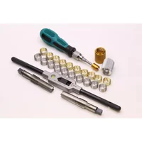 AliExpress NONE Repair Thread Set 9/16 inch Bicycle thread Tapping device Cycle Crank Saver Kit Pedal Thread Repair Tap universal thread tool
