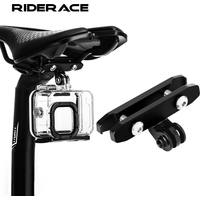 Bicycle Saddle Mount Tripod Holder Adapter Clamp Aluminum Alloy Bike Seat Rail Camera Mount For Gopro Hero Cycling Accessories