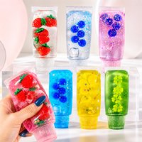 Soft Rising Slow Squishy Stress Relief Toy Fruit Filled Maltose Toothpaste Deformable Squeeze Fidget Sensory Relief Calm Down