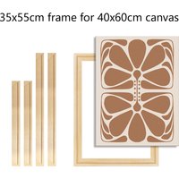 35x55cm Wooden Frame for 40x60cm Pictures For Wall Canvas Frame Diamond Painting Large Size Picture Poster Wall Frame Pine
