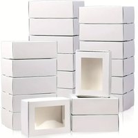 10/20/30/50Pcs Kraft Paper Candy Box Chocolate Soap Gift Packaging Boxes For Wedding Christmas Baby Shower