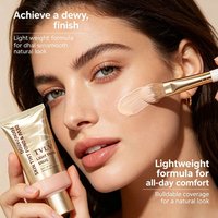 Moisturizing Skin Tint Foundation Moisturizing Light Texture Natural Concealer Long Wear Face Makeup for All Skin Types