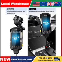 Car Charger Bracket for Zebra Symbol TC70 TC72 TC75 TC77 TC70X TC75X Scanner,with 5V 2A Cigarette Lighter Charging Cable