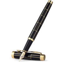 STONEGO Deluxe Füllfederhalter aus Metall ohne Tinte, umwandelbarer Kalligraphie-Stift zum Schreiben und Zeichnen
