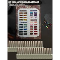 36-color autumn/winter cat-themed eye nail polish and UV nail gel set with color chart, salon-grade. A perfect gift for a girl.