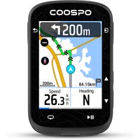 Coospo CS600 GPS Bike Computer Bicycle Colorful Touch-Screen Speedometer Cycle Digital Stopwatch Type-C Cycling Odometer