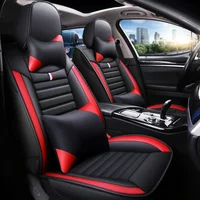 5 Seat Car Seat Covers for NISSAN Armada Altima Dualis Juke Frontier Fuga Leaf March Note Sylphy G11 Rogue Car Accessories
