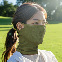 AliExpress NONE Cycling Face Mask Absorb Sweat Breathable Fishing Training Sport UV Face Scarf Neck Gaiter Summer Face Bandana Safety protection