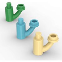 MOC 10PCS Plant Stem 1566 Stalk With Bar Building Blocks Kit Tree Flower House Brick Particle Educational DIY Toy Children Gift