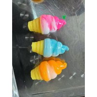 Torch Ice Cream Cone, Soft and Cute Toy, Stress Relieving and Kneading Music, Fun Sensory Twisting, Venting and Squeezing Music