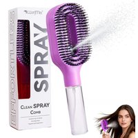 2 in 1 Spray Massage Comb Essential Oil Water Spray Bottle Anti Static Scalp Massager for Hair Detangling Daily Hair Care Salon
