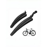 AliExpress NONE 1Set Bike Mudguard Set Bicycle Fenders Splash Fender Guard Set Road Mountain MTB Front Rear Mudguard Cycling Riding Accessories