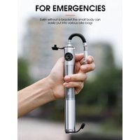 AliExpress West Biking WEST BIKING 160PSI Bike Pump With Gauge Portable Aluminum Alloy Bicycle Pump For Schrader&Presta Valve MTB Road Bike Accessories