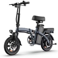 AliExpress 250W 48V 7.5Ah Foldable Electric Bike Adult E-Bike 14-inch URLIFE F1L All-Terrain Fat Tire E-Mountain Bike