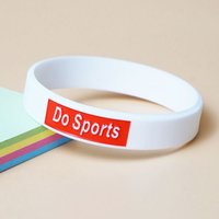 Hand Bands Do Sports Silicone Wristbands Printed Engraved Fashion Style Wrist Bands Jerwerly Simple Sports Design Bracelets