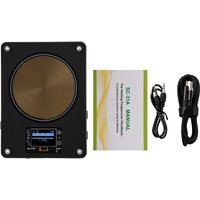 Adjustable Schumann Wave Generator 0.01-999.99Hz Dual Coil Signal Generator Pure Sine Square Wave OLED Display Meditation Tool