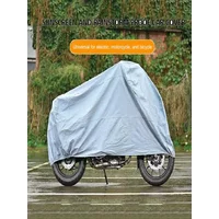 AliExpress NONE 2025 NEW Motorcycle Clothing PEVA Single Layer Rainproof Sunscreen Bicycle Cover Electric Vehicle Protective Rain Protection