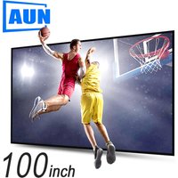 100 inch Anti Light Projector Screen Reflective Fabric Home theater Portable ALR Screen 4K 1080P LED DLP projector 16/9
