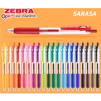 1pcs Japan ZEBRA SARASA Gel Pen JJ15 0.5mm Color Large Capacity Quick Drying for Writing Kawaii School Stationery Art Supplies