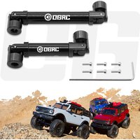 Esilun 2Pcs Center Driveshaft Steel Drive Shaft for Axial SCX24 C10 AXI00001 JLU AXI00002 Bronco AXI00006 Upgrate Accessories