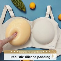 Thickened Silicone Breast Pads for Smaller Breasts Apparent Larger External Expansion Underwear Cosplay Prostheses Fake Breasts